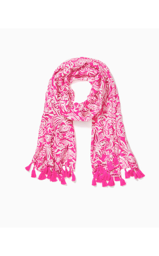 FREE GIFT | GWP RESORT SCARF-PASSION FRUIT PINK-ABSOLUTELY FLAMAZING ENGINEERED SCARF-1 SZ