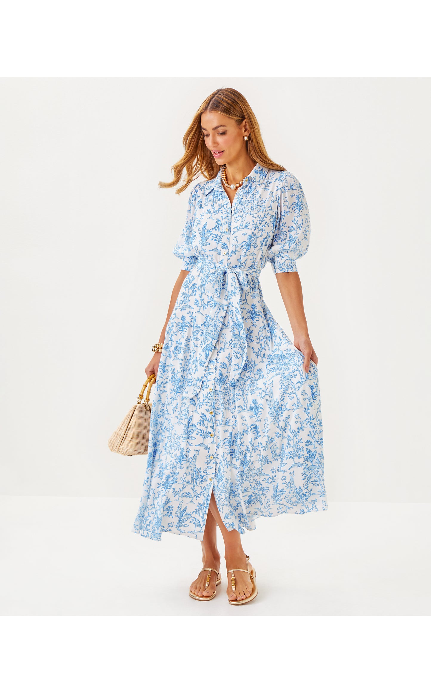 Larkyn Midi Shirtdress - Tall Tales