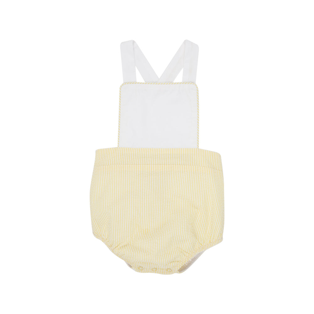 Sayre Sunsuit - Seersucker - Seaside Sunny Yellow - Boys