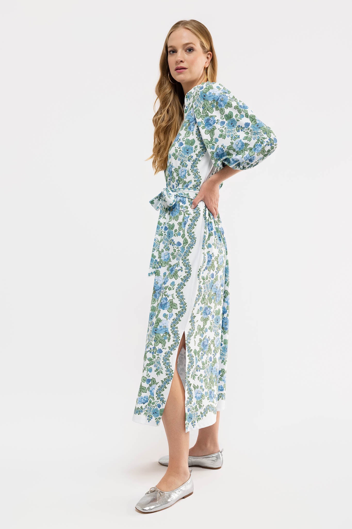 Brooks Dress - Cotswolds Scallop