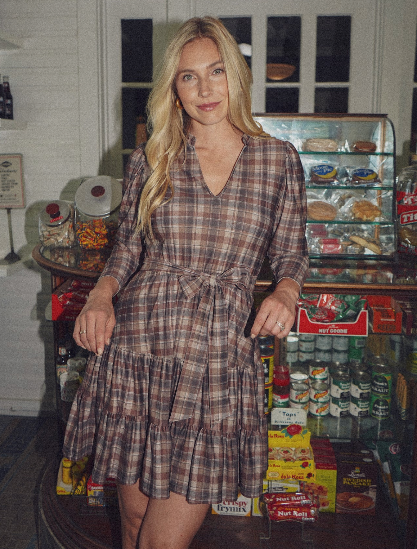 Rosemary Dress - Professors Plaid