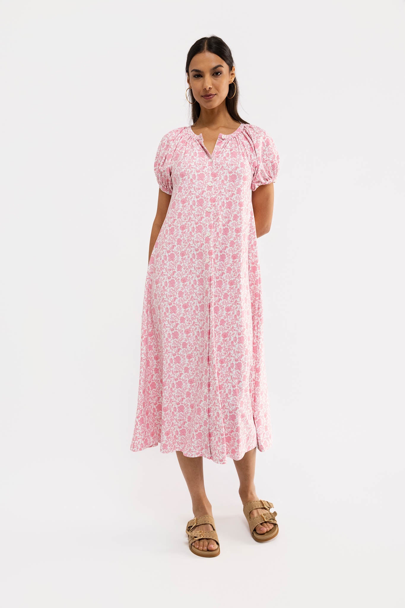 Grenadine Dress - Spring Morning