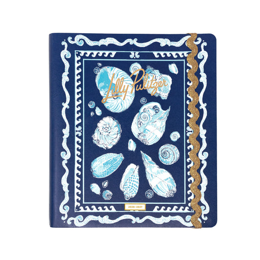 17 Month Soft Cover Agenda - Shell Shine