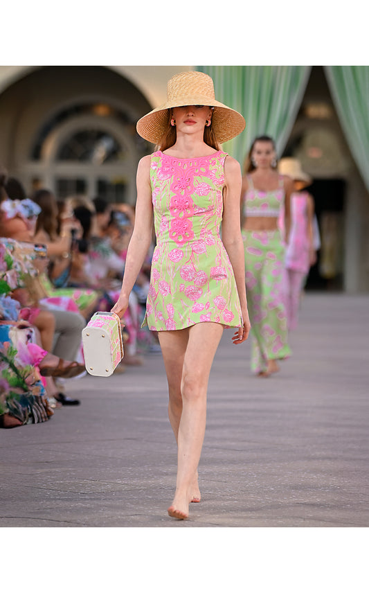 Elanie Romper - Pistachio Macaron - Alina