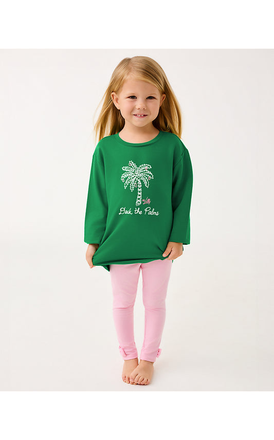 Mini Ballad Sweatshirt - Deck the Palms