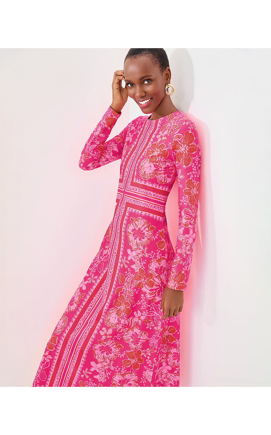 Zelena Dress - Sun Shell Pink - Big Party