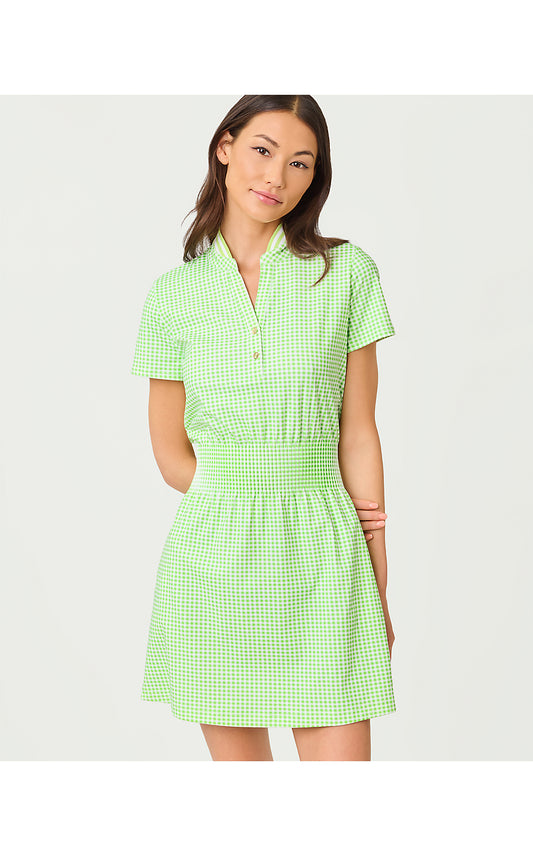 Love Active Dress - Pistachio Macaron -  Lil Check Gingham
