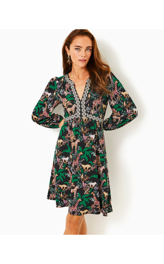 Wexlee 3/4 Sleeve Dress - Dancing In The Moonlight