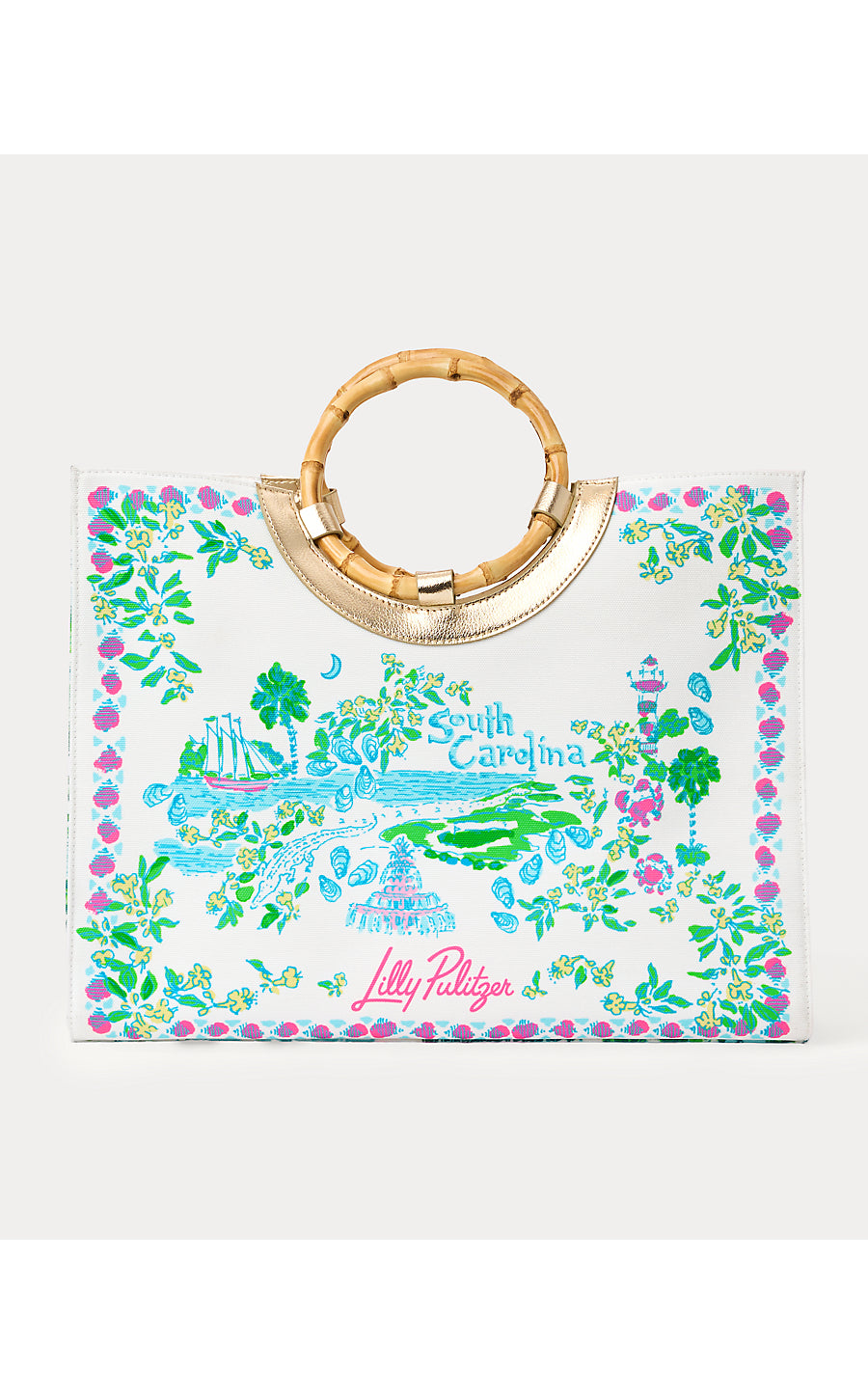 Oasis Canvas Tote - South Carolina