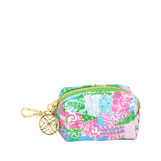 Waste Bag Holder - Crazy Quilt