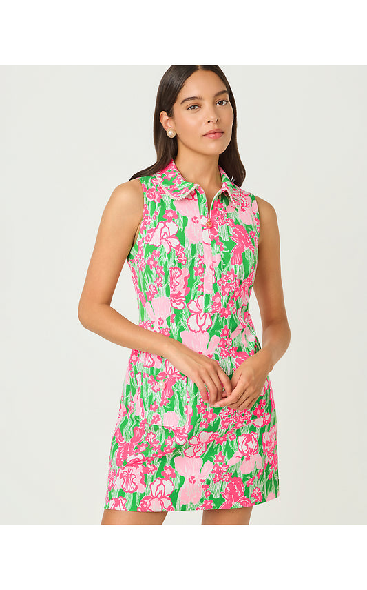 Kathy Pearl Dress - Putting Green - Hannah
