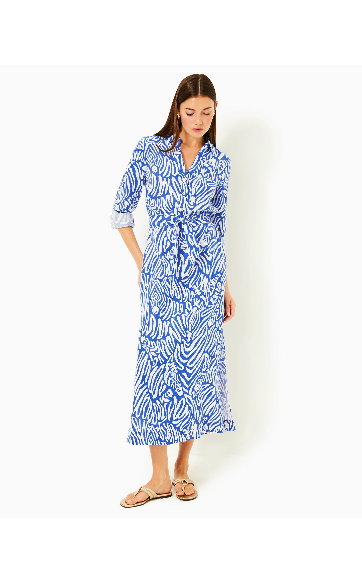 Millicent Linen Maxi - Zee Bebe