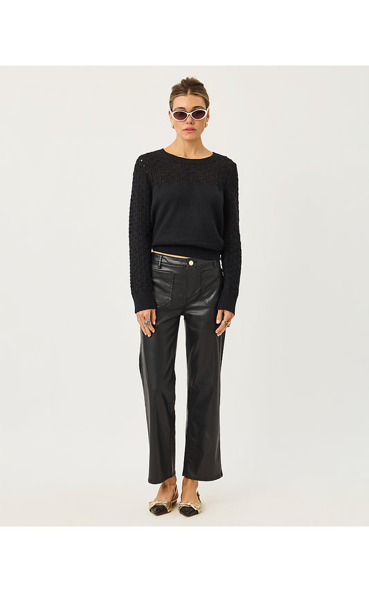 Harleen Coated Jean - Noir