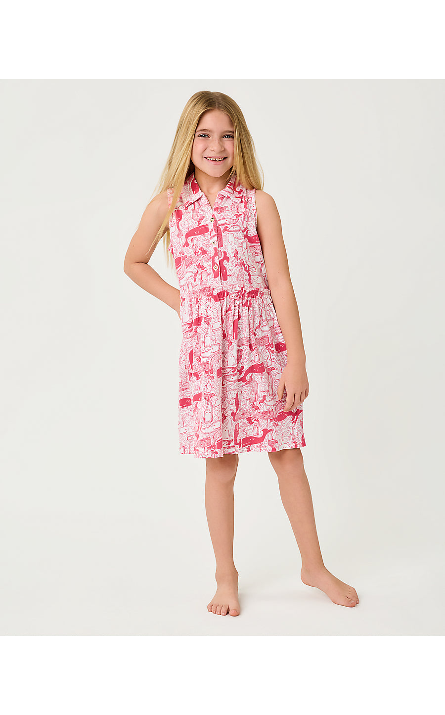 Mini Arley Dress - Paradise Punch - Thar She Blows