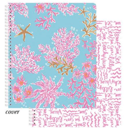 Large Notebook - Royal Coral