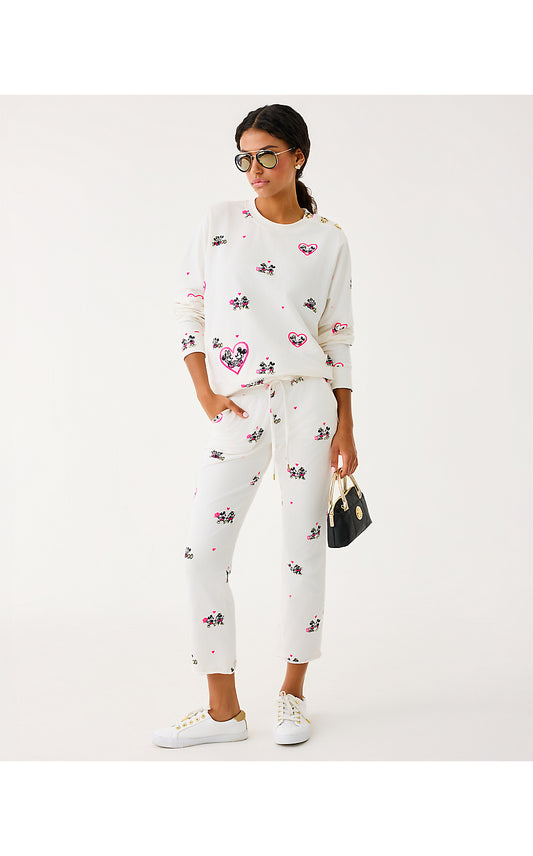 Playa Crop Terry Pant - Disney