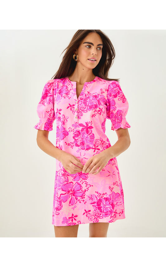 Delsie Dress - Parigi Pink - Supporting Squad