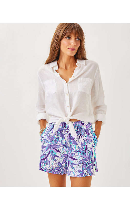 Bal Harbour Short - Elephant in the Bloom