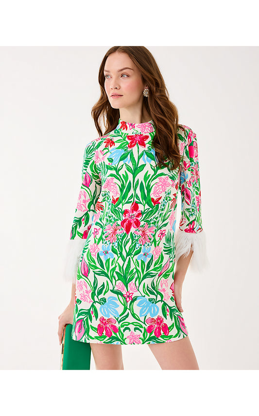 Agnes Skirted Romper - Glowing Gardens