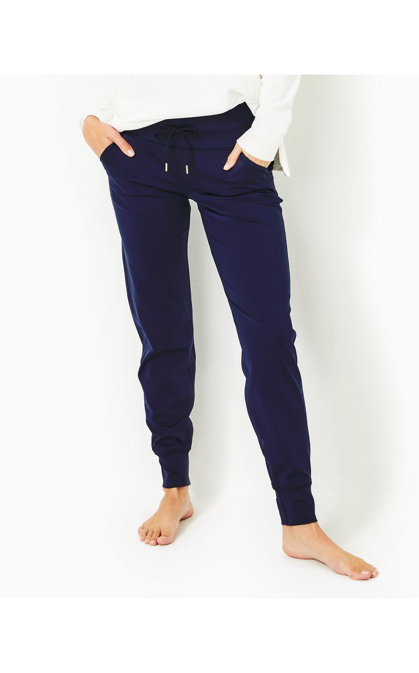 Island Mid Rise Jogger UPF 50+ - True Navy