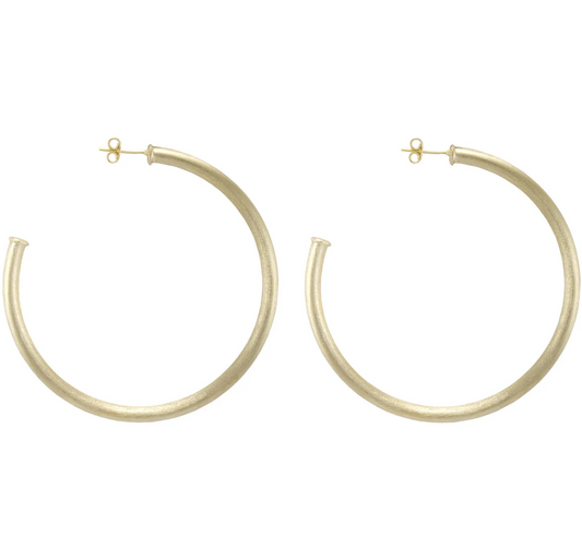 Everybodys Favorite Hoop Earrings Gold