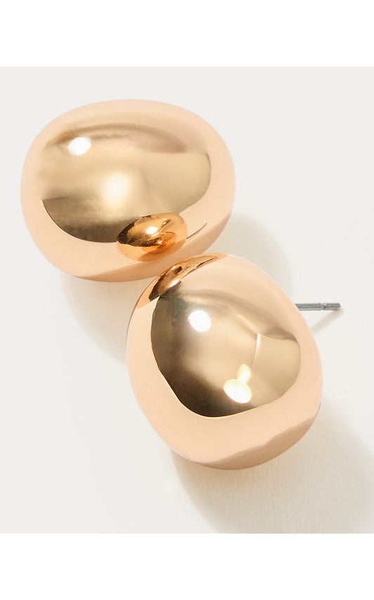 Irisistable Earrings - Gold Metalic