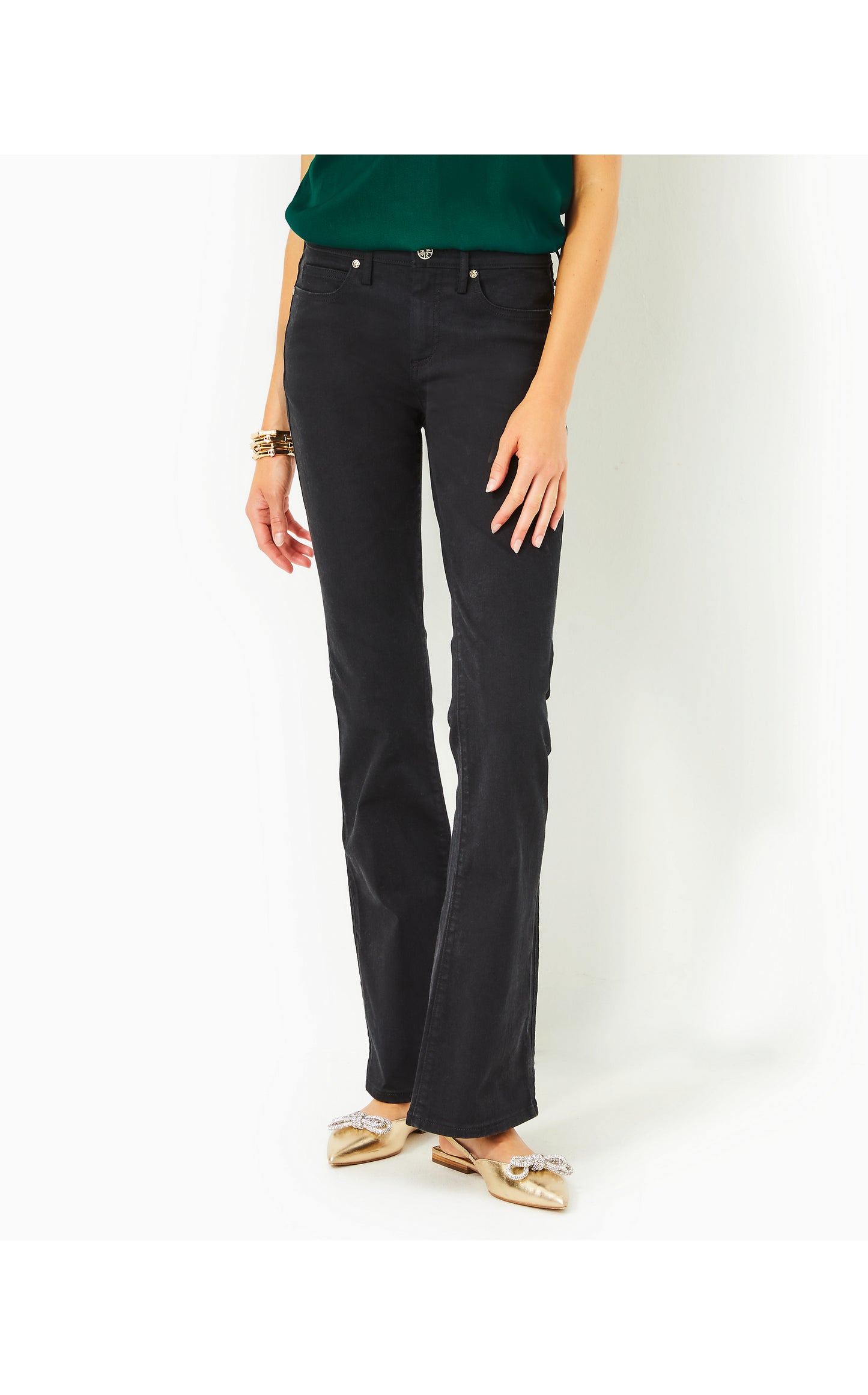 South Ocean High Rise Bootcut - Onyx