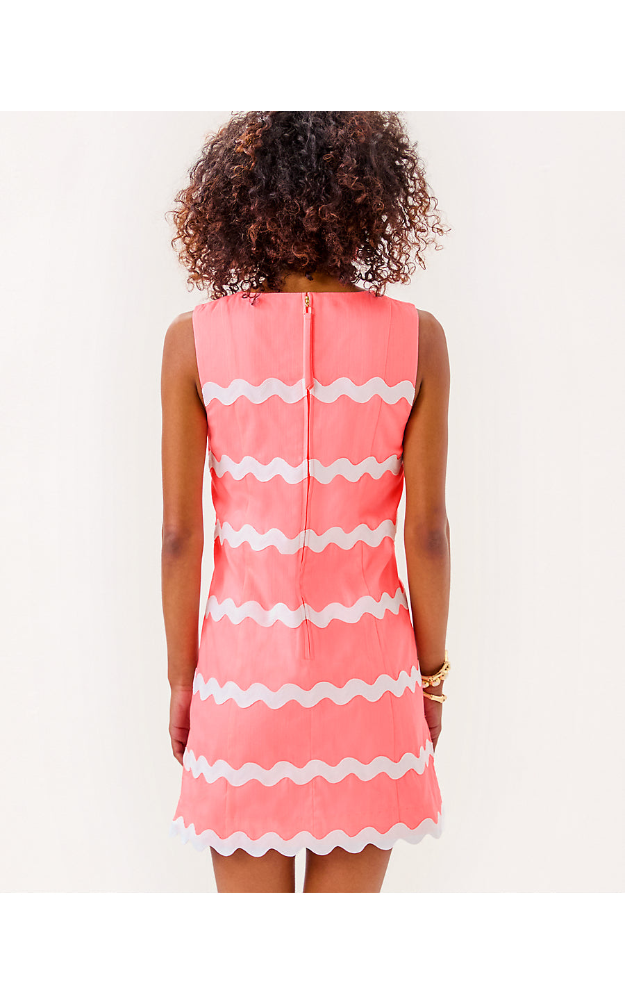 Kerra Shift Romper - Sorbet Pink