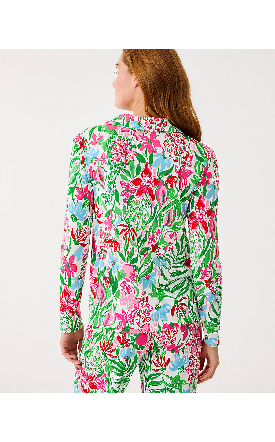 PJ Knit Top - Glowing Gardens