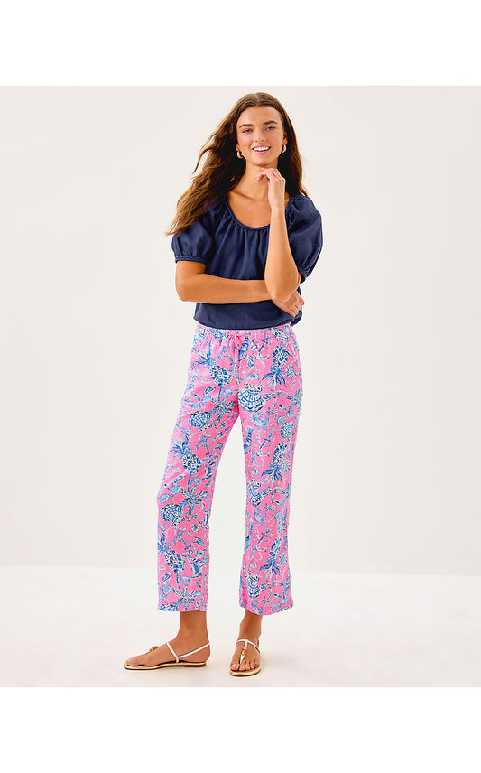 Brawley Crop Pant - Barefoot Beachcombers