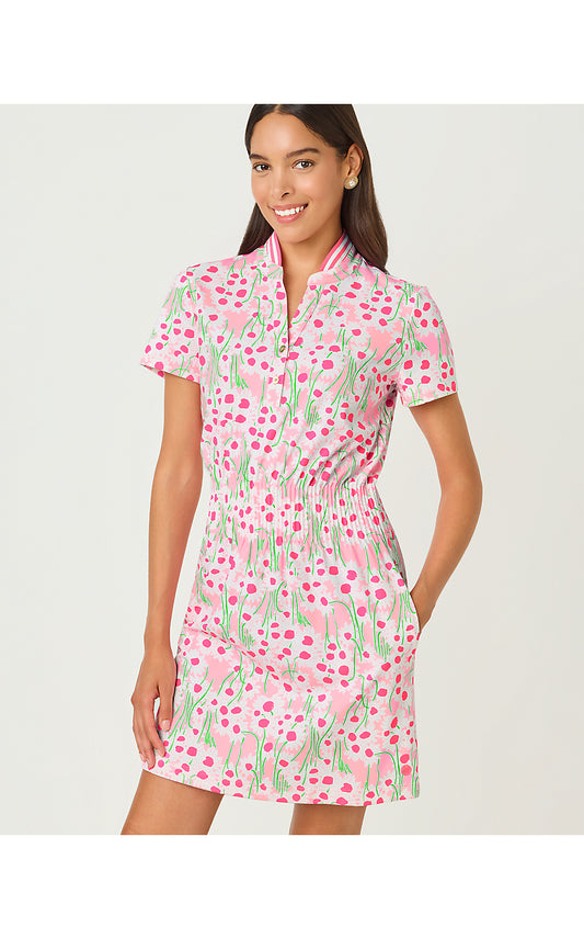 Love Active Dress - Conch Shell Pink - Sunny Daisies