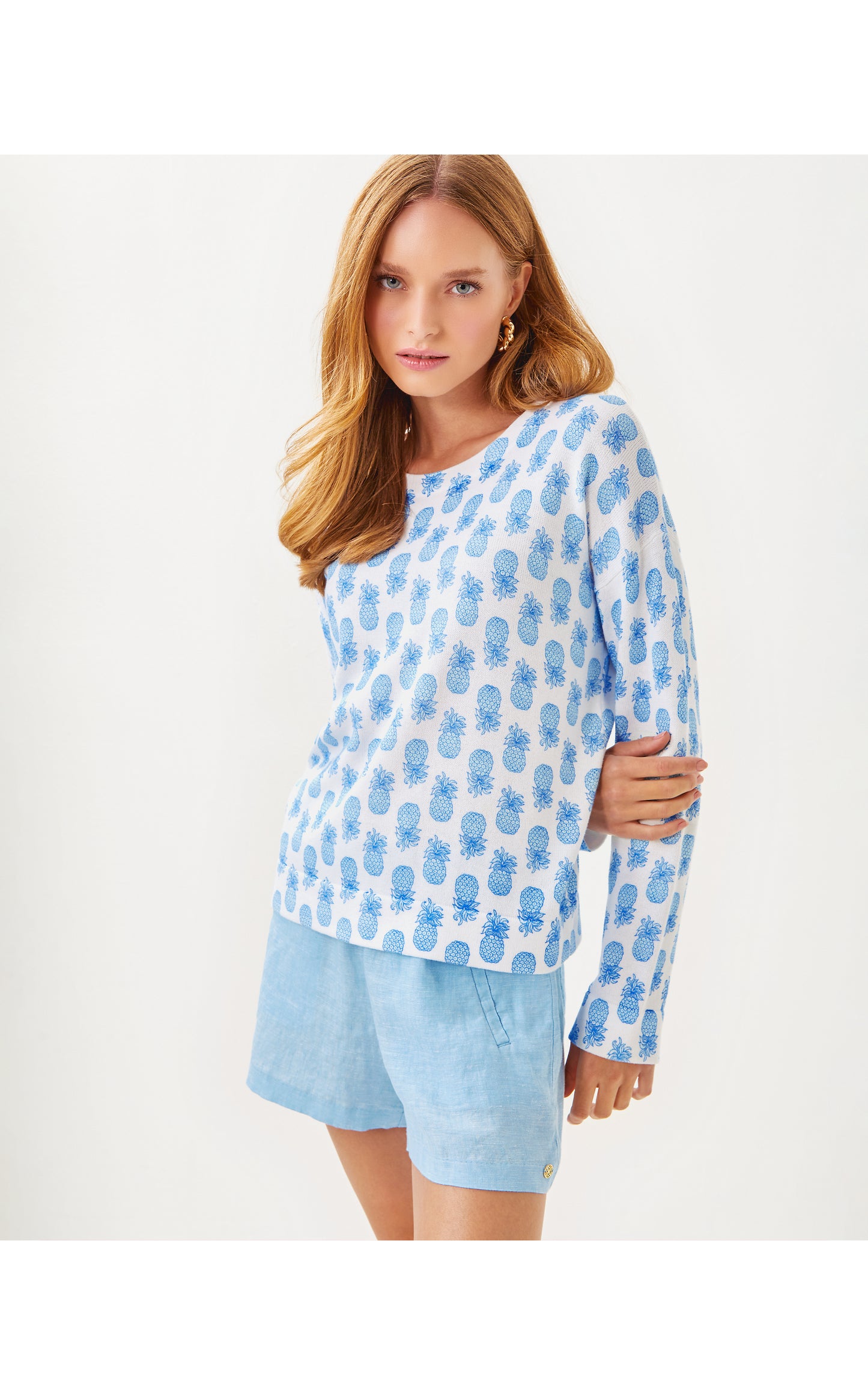 Tensley Sweater - Sunwashed Blue