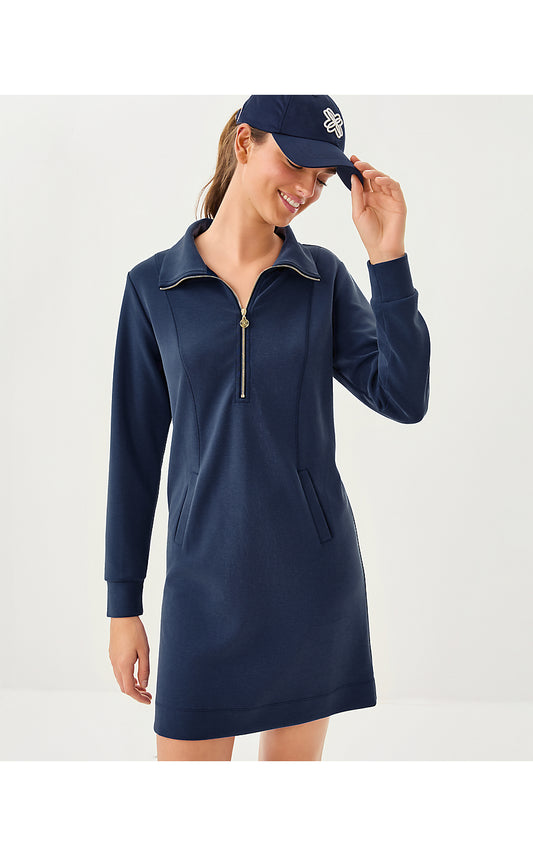 Eleni Dress - Low Tide Navy