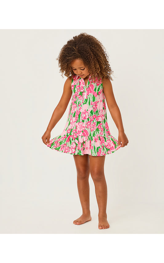 Mini Riegan Dress - Putting Green - Hannah