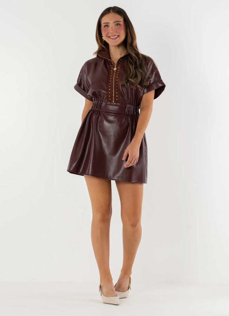 Pullover Dress - Bitter Chocolate