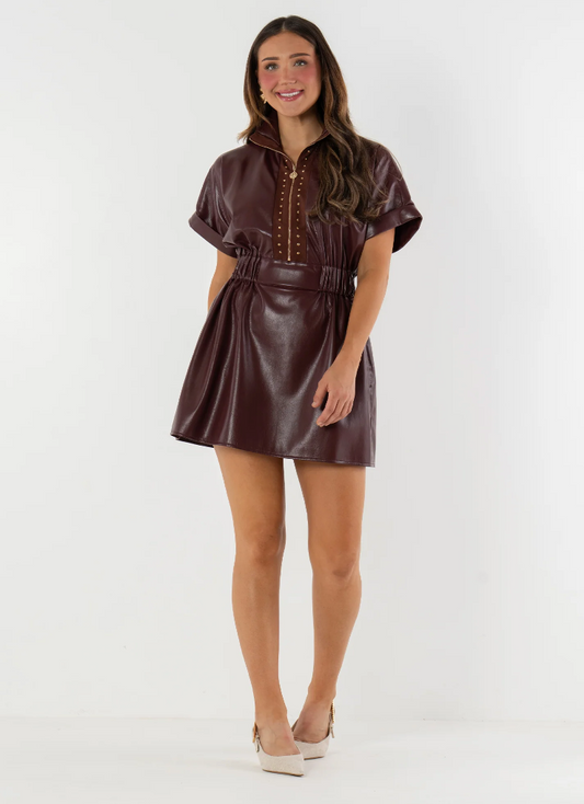 Pullover Dress - Bitter Chocolate