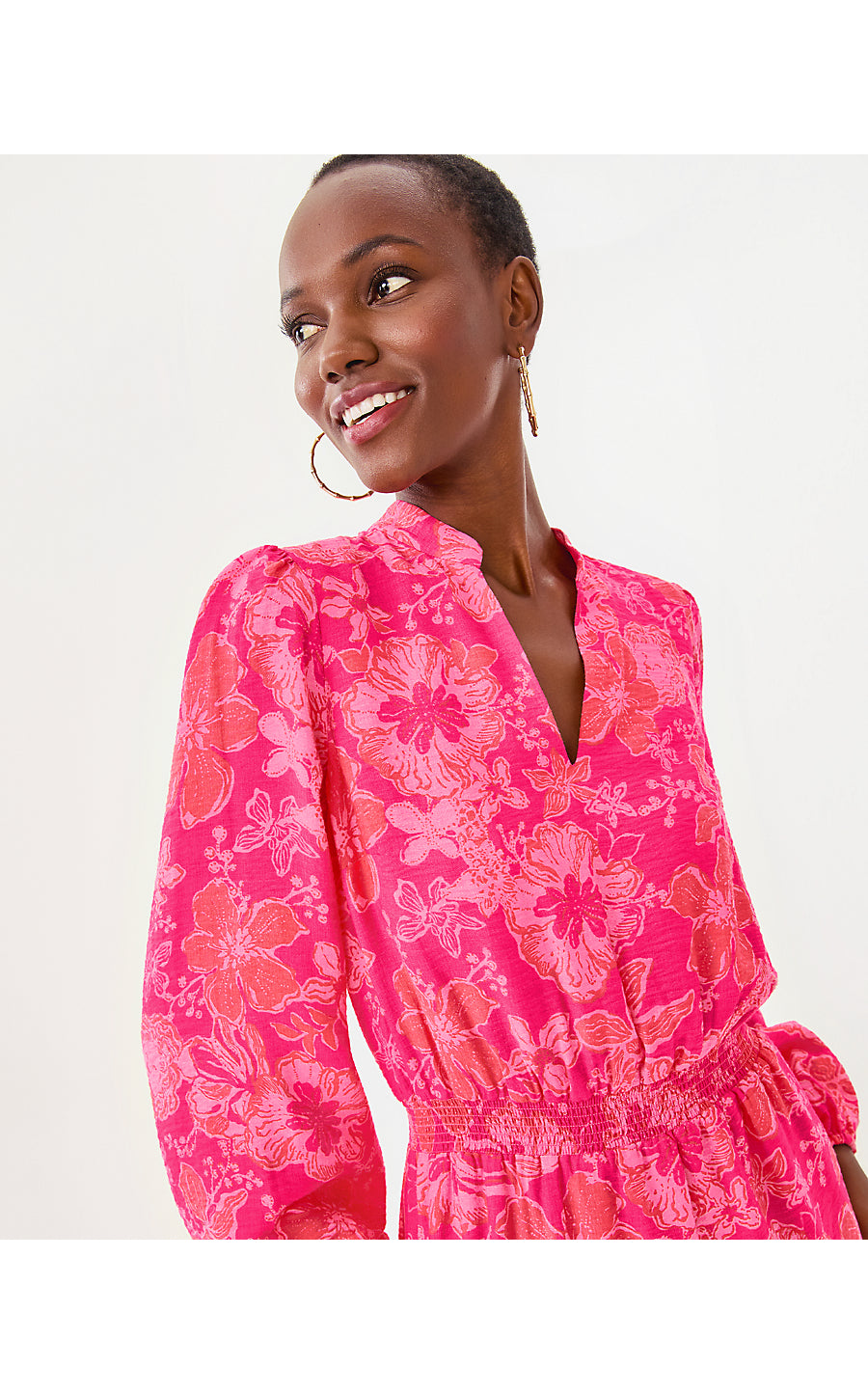 Axton Dress - Sun Shell Pink - Big Paty