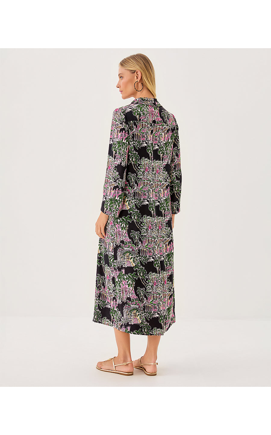 Simona Dress - Onyx - PB Anniversary Toile