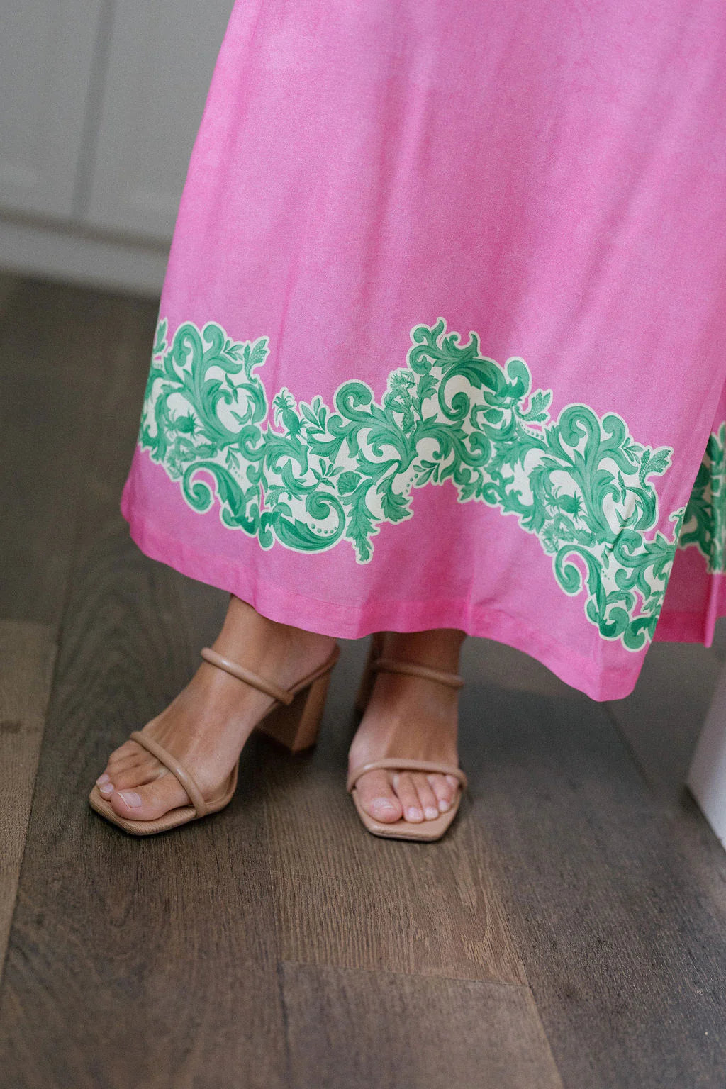 Tiffany Skirt - Summer Lattice - Pink