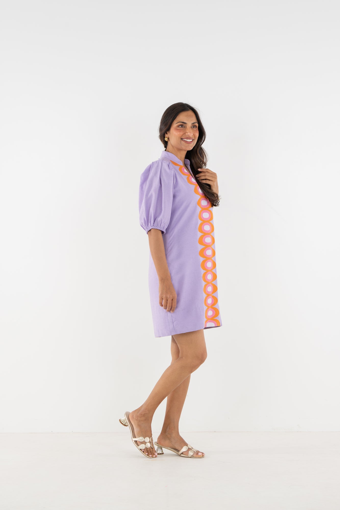 Hampton Mini Dress - Lavender