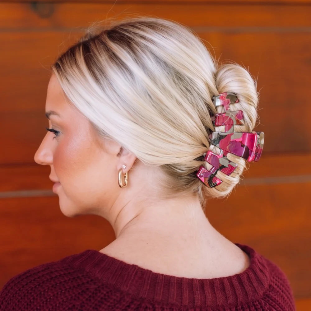 Classic Garden Glam  Large Claw Clip