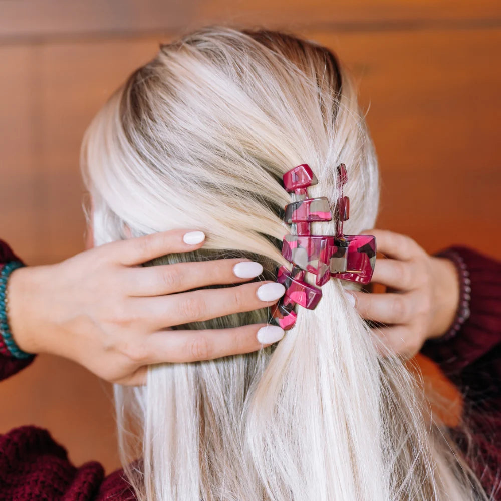 Classic Garden Glam  Medium Claw Clip