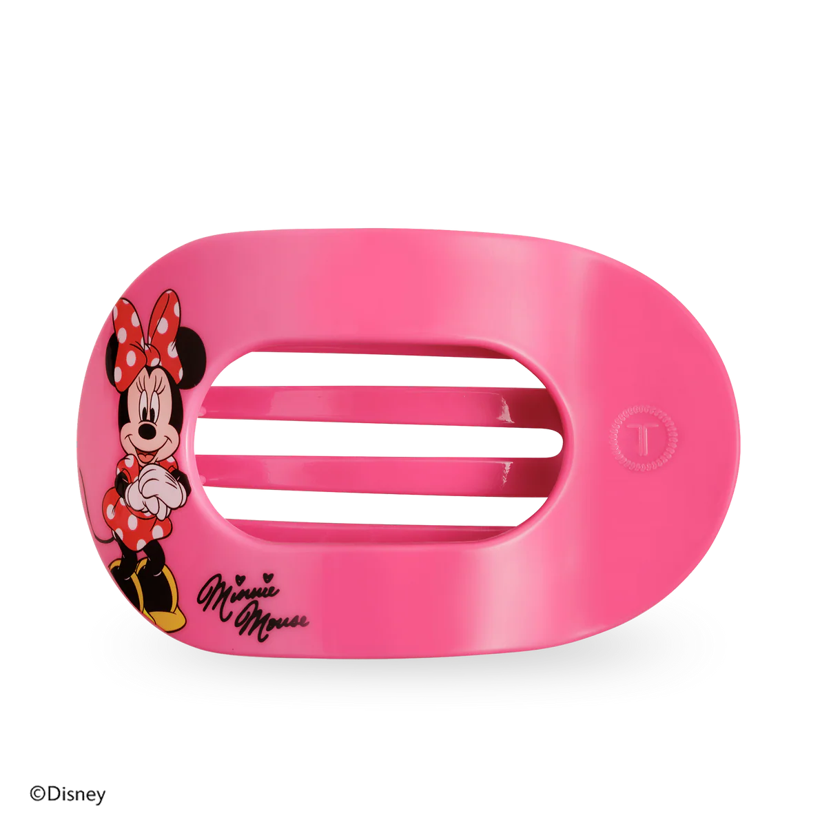 Minnie Mouse Large Flat Round Hair Clip - Large