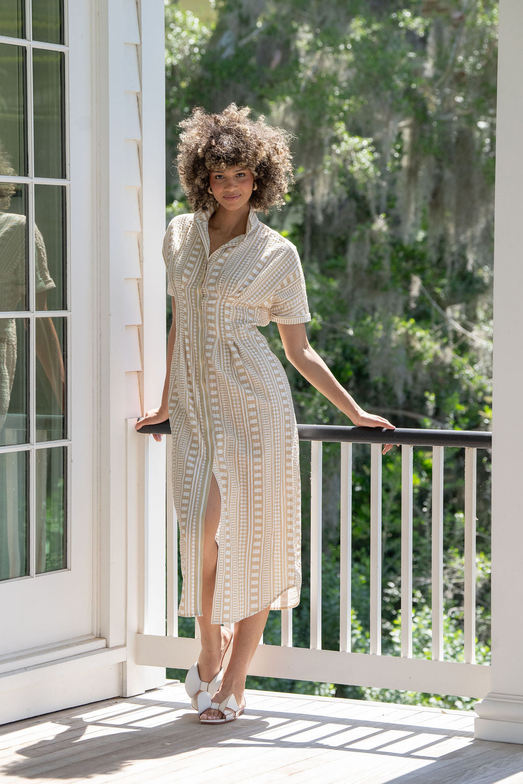 Georgia Dress - Piazza Stripe