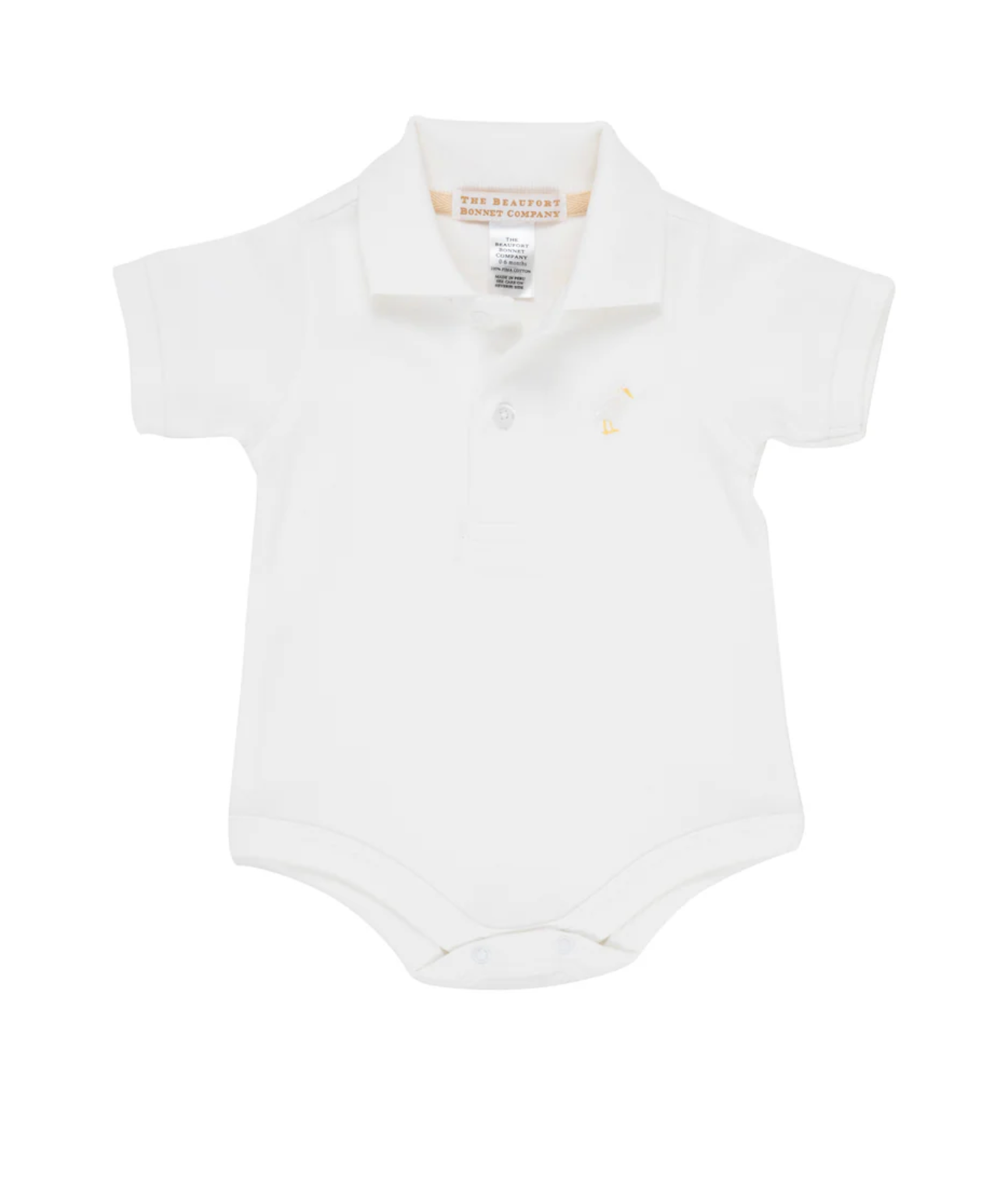 Prim & Proper Polo & Onesie - Worth Avenue White