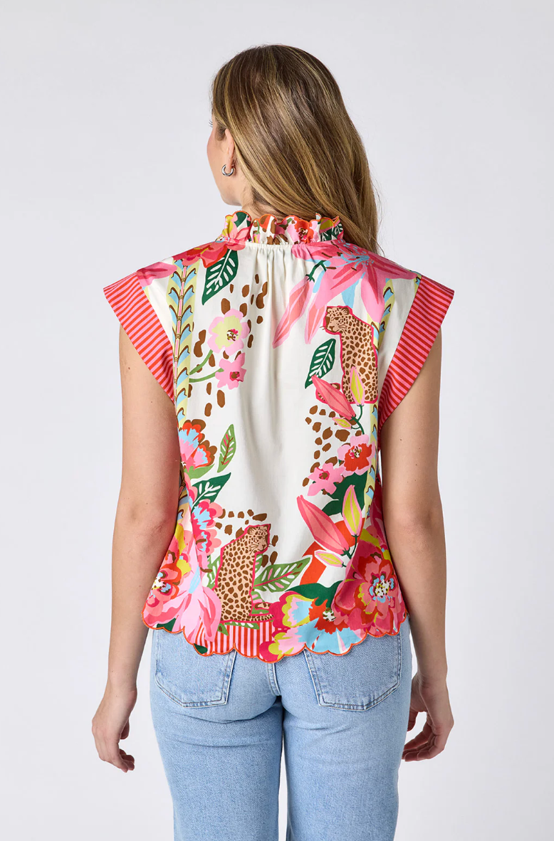 Fritzy Top - Wild Lily