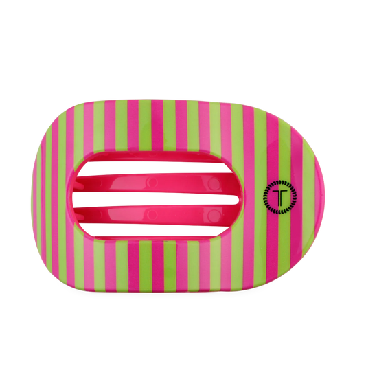 Summer Crush Large Flat Round Hair Clip