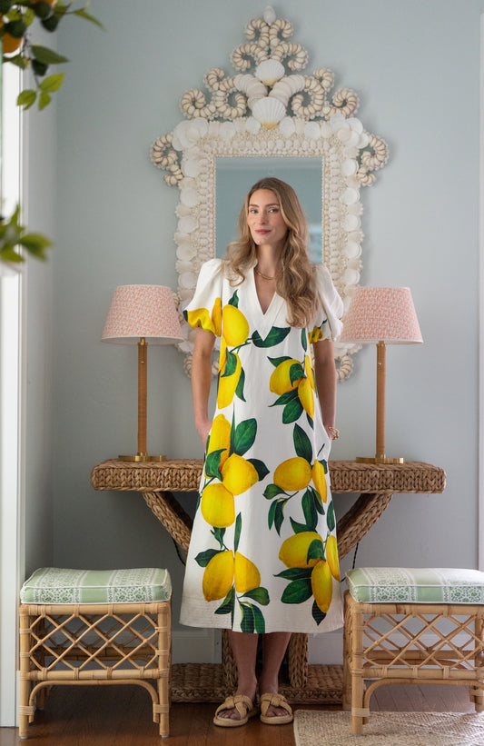 Hampton Dress - Limone