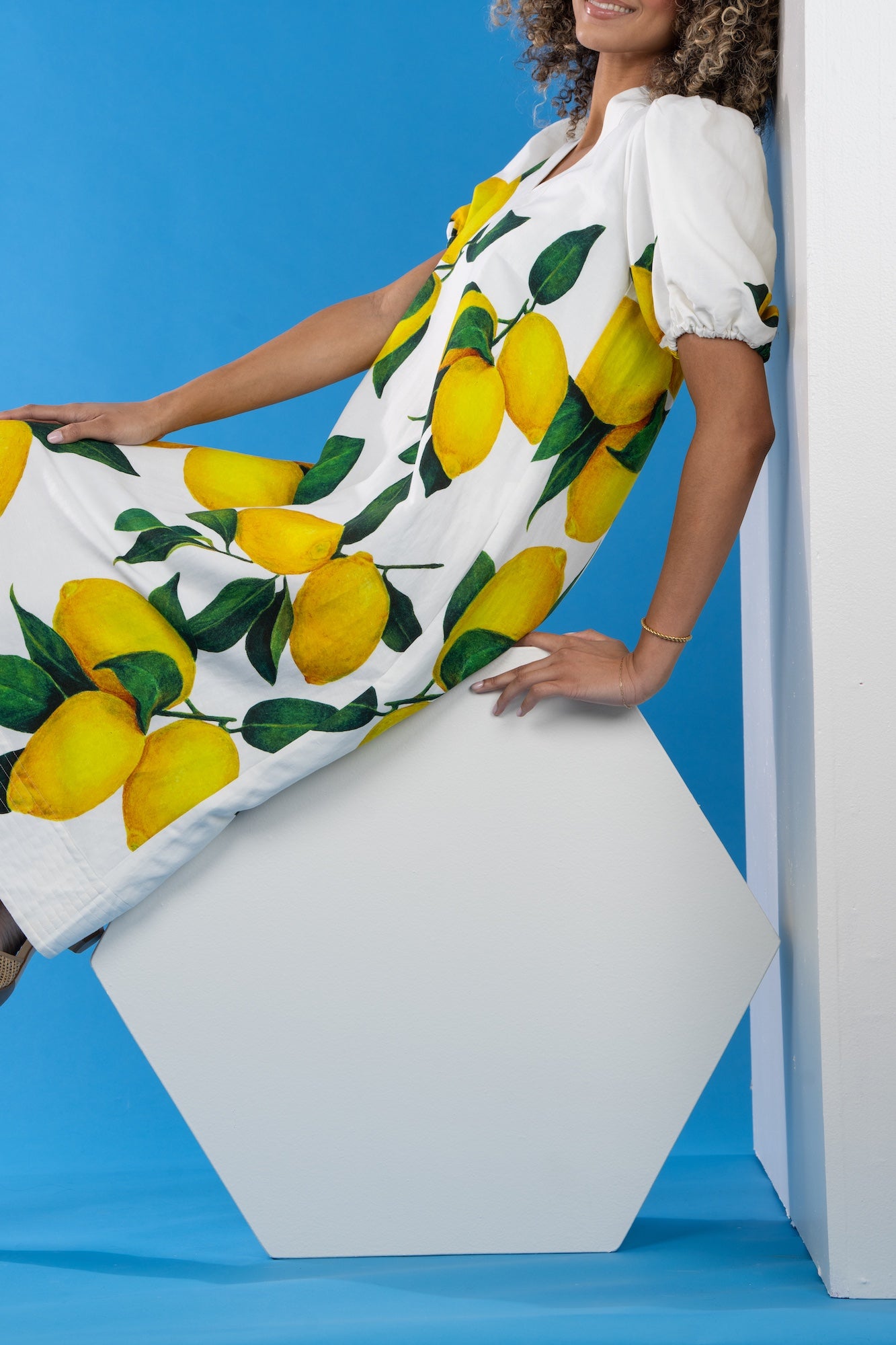 Hampton Dress - Limone