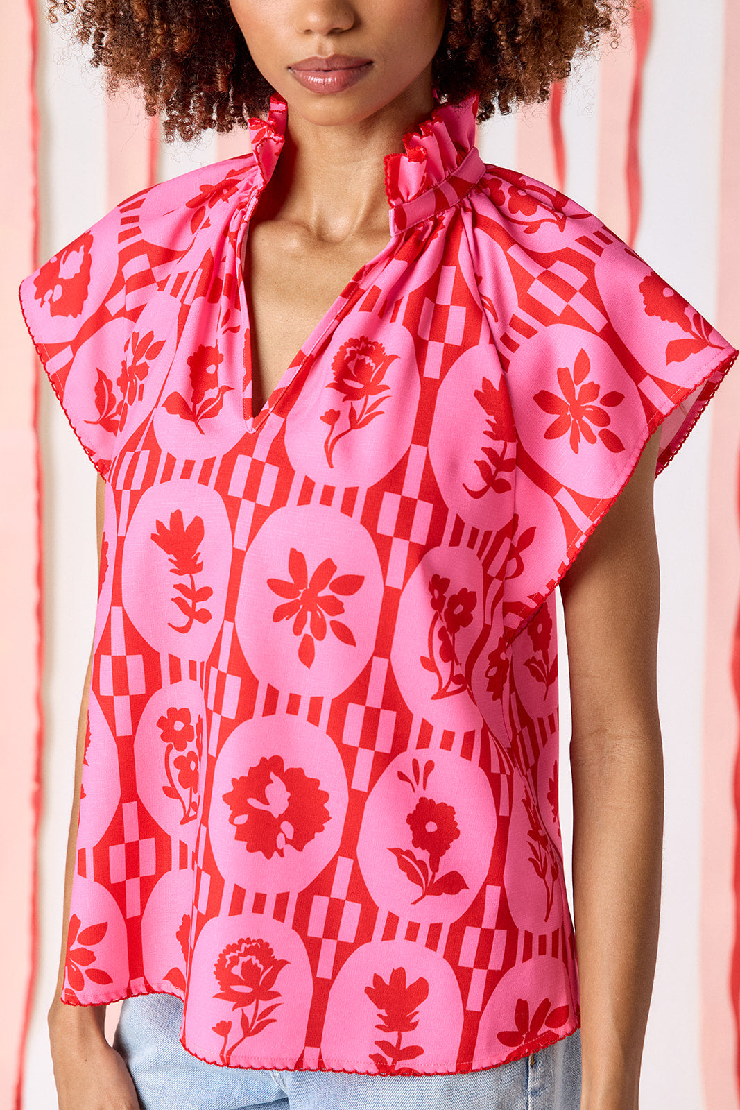 Wilkes Top - Parterre Floral